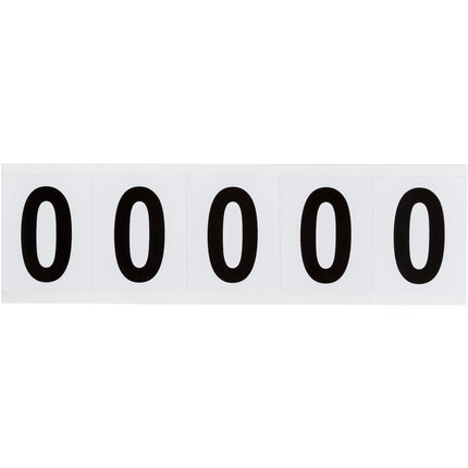 9714 Series Number and Letter Labels