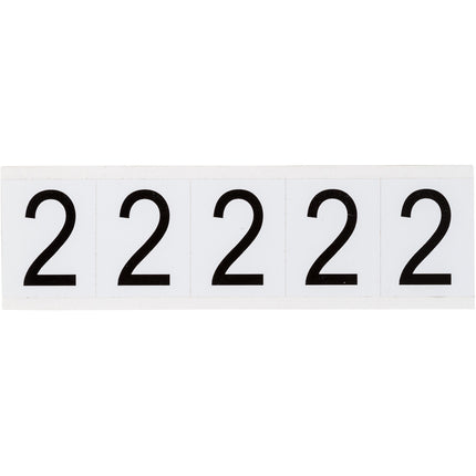 9714 Series Number and Letter Labels
