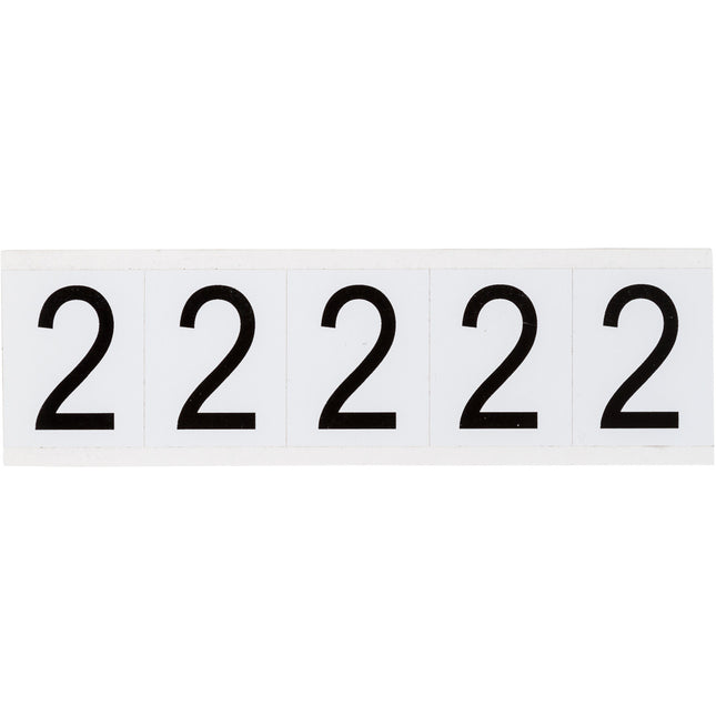 9714 Series Number and Letter Labels