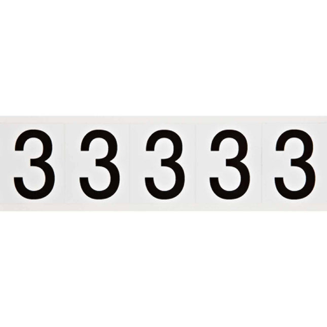 9714 Series Number and Letter Labels