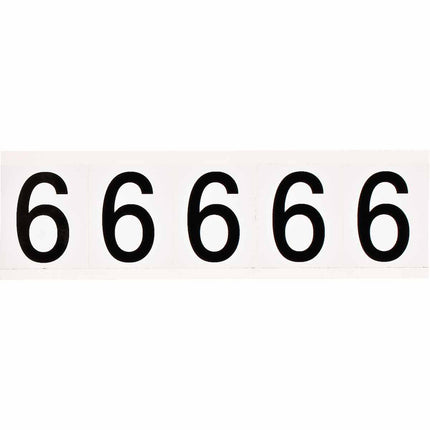 9714 Series Number and Letter Labels