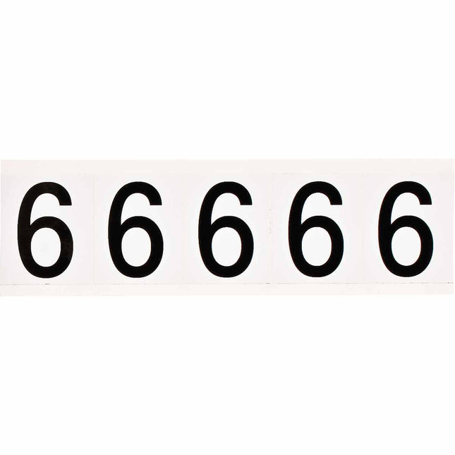 9714 Series Number and Letter Labels