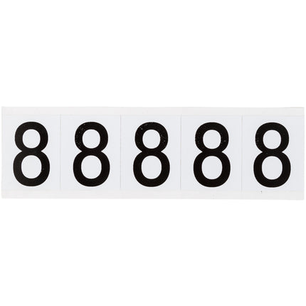 9714 Series Number and Letter Labels