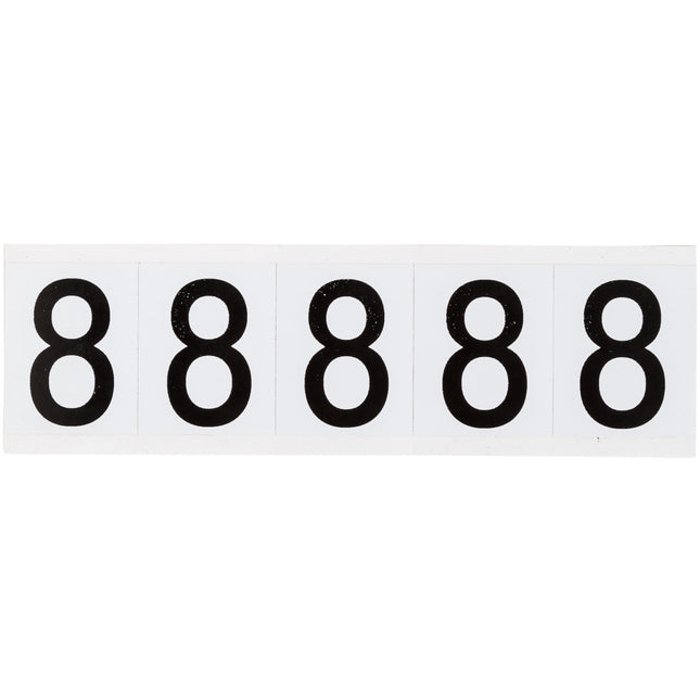 9714 Series Number and Letter Labels