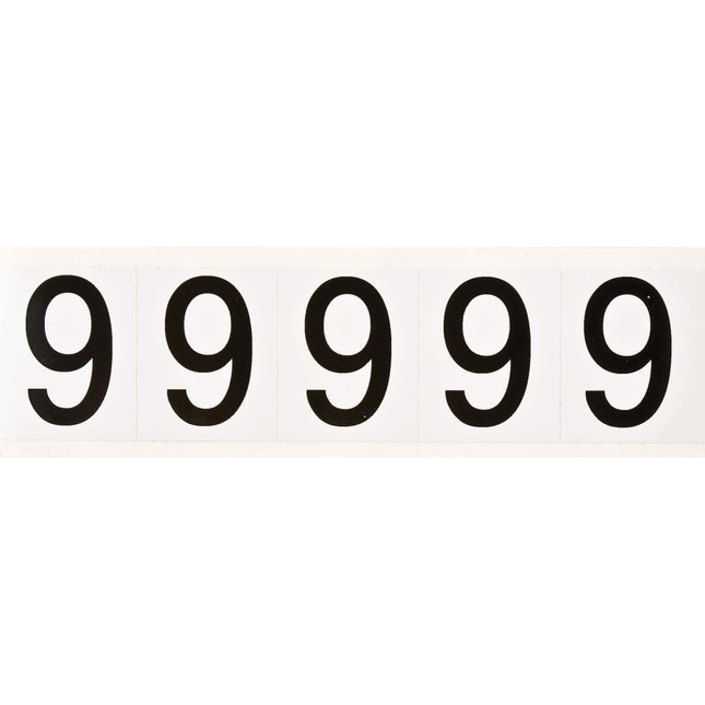 9714 Series Number and Letter Labels
