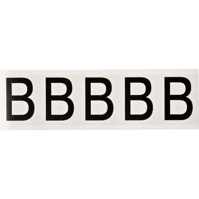 9714 Series Number and Letter Labels