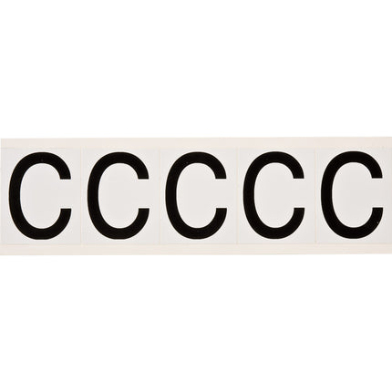 9714 Series Number and Letter Labels