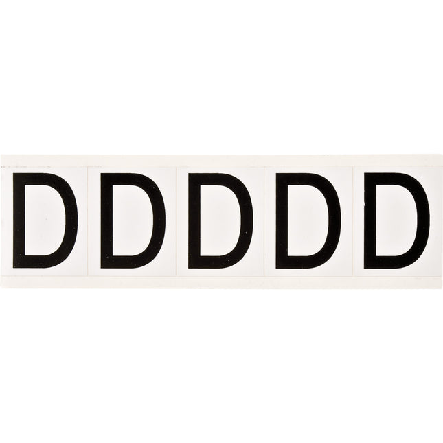 9714 Series Number and Letter Labels