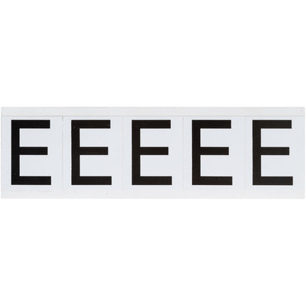 9714 Series Number and Letter Labels