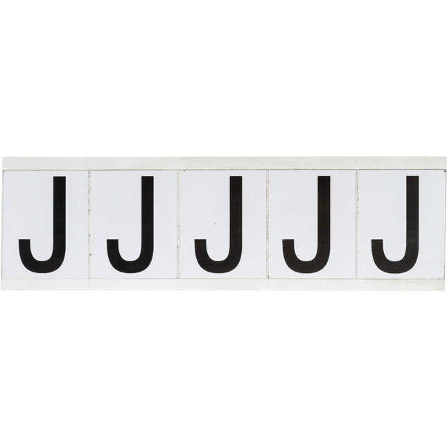 9714 Series Number and Letter Labels