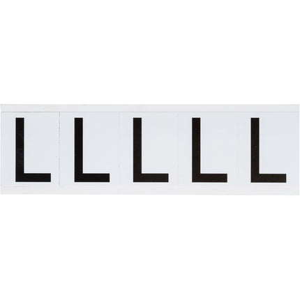 9714 Series Number and Letter Labels