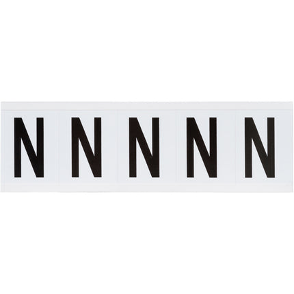 9714 Series Number and Letter Labels