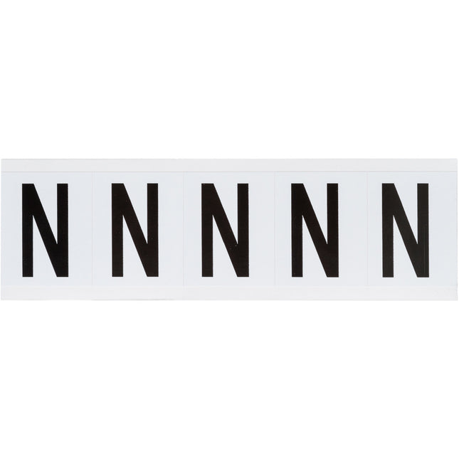 9714 Series Number and Letter Labels