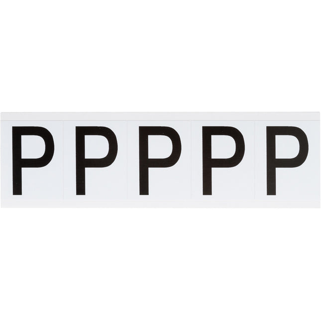 9714 Series Number and Letter Labels
