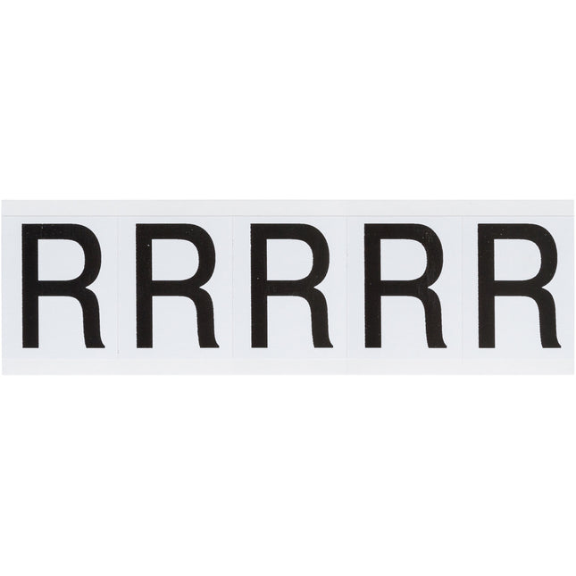 9714 Series Number and Letter Labels