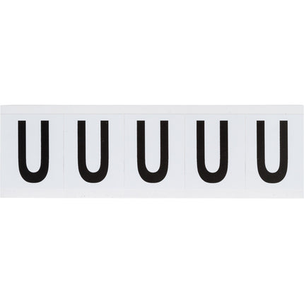 9714 Series Number and Letter Labels