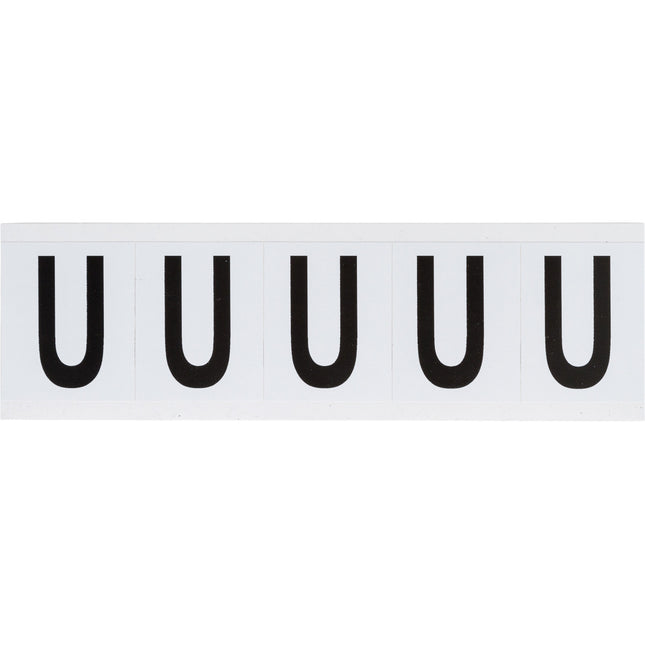 9714 Series Number and Letter Labels