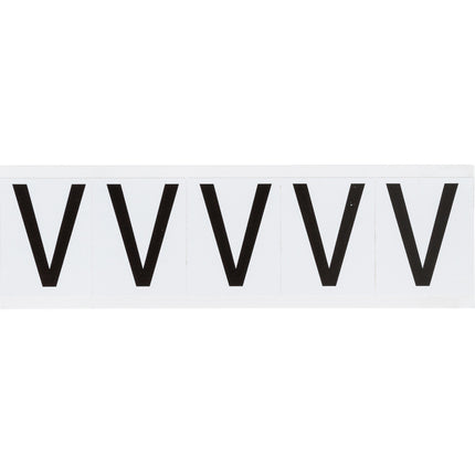 9714 Series Number and Letter Labels