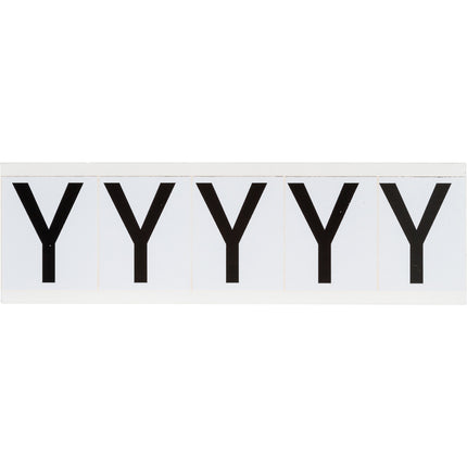 9714 Series Number and Letter Labels