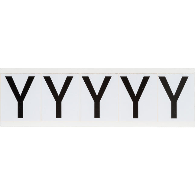 9714 Series Number and Letter Labels