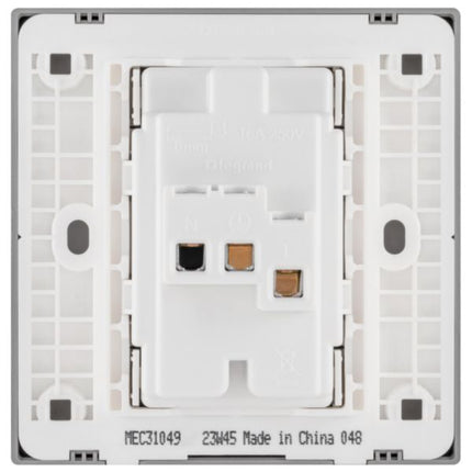 MEC31049BLLegrandمقبس أوبريا أحادي الفتحة يورو-أمريكي 16A مزدوج مات أسود