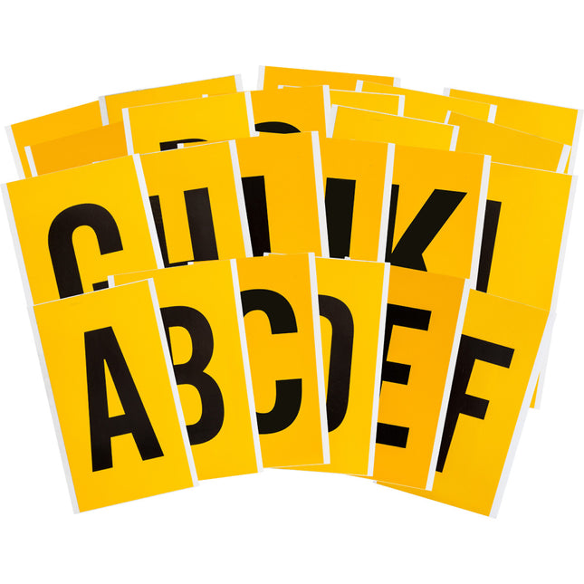 1570 Series Number and Letter Labels