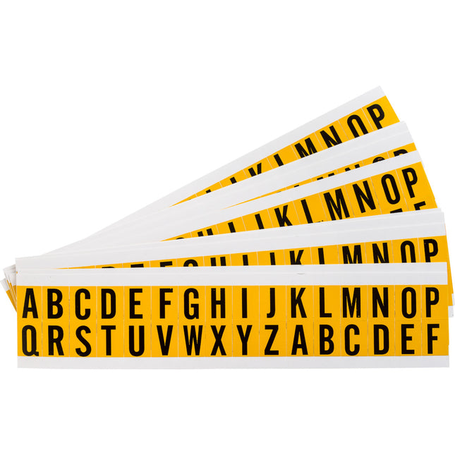 1520 Series Number and Letter Labels