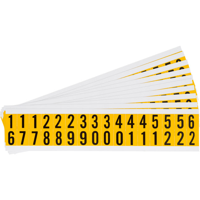1520 Series Number and Letter Labels
