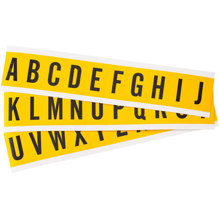 1530 Series Number and Letter Labels