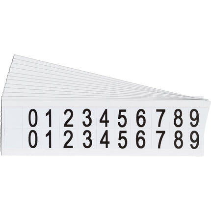 9712 Series Number and Letter Labels Kit