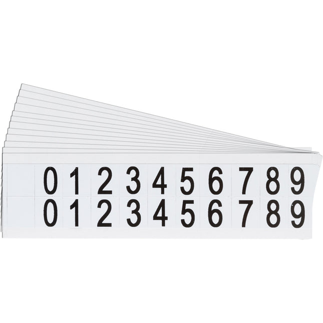 9712 Series Number and Letter Labels Kit