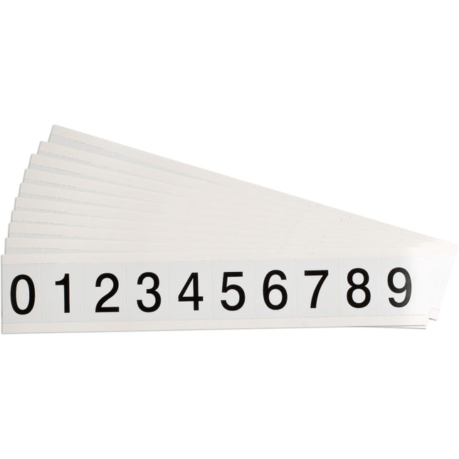 9713 Series Number and Letter Labels Kit