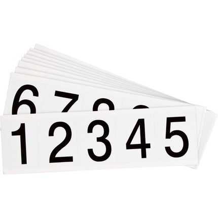 9714 Series Number and Letter Labels