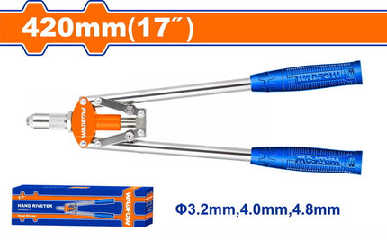 WHR3517Wadfow WADFOW مسدس برشام يدوي 17" فولاذ