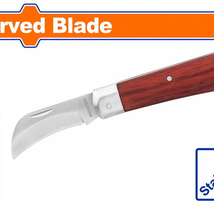 WCSK3602Wadfowسكين وادفو مطوي منحني 198 ملم