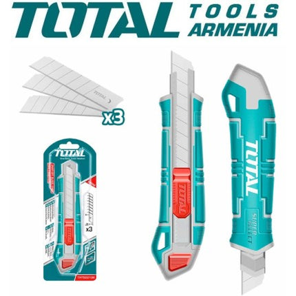 THT522136Total Toolsسكين بشفرة قابلة للكسر (THT522136)