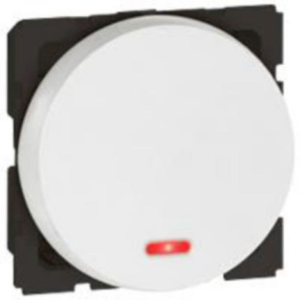 573062Legrandأرتيور مفتاح ثنائي الاتجاه مع مؤشر 10AX 250V أبيض