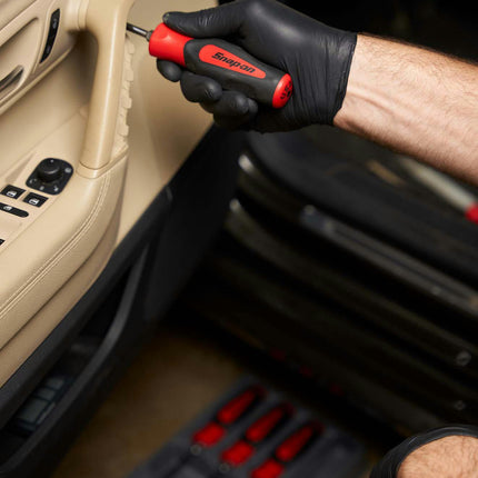 SGDTX90BRSnap-Onمجموعة مفكات TORX Instinct بقبضة ناعمة 9 قطع T8-T45 أحمر