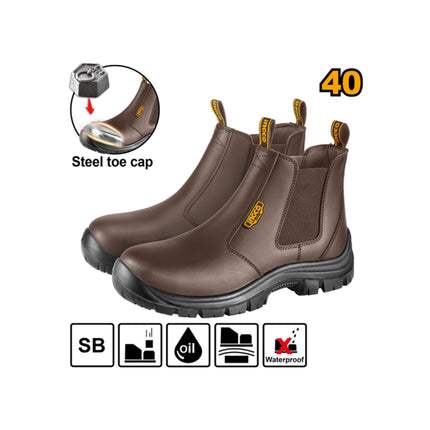 SSH08SB.40INGCOحذاء عمل INGCO مقاس 40 SSH08SB جلد واقي