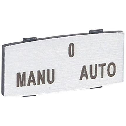 024344Legrandلوحة أسطورة Osmoz ألومنيوم مع نقش MANU-O-AUTO