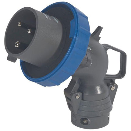 053006Legrandقابس صناعي منحني Legrand Hypra IP67 32A