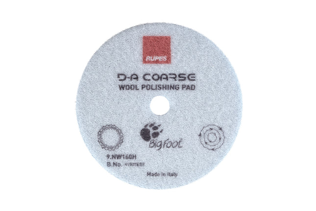 RUPES D A Coarse Wool Polishing Pad 150 170 mm | 9.NW160H