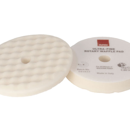 وسادة تلميع إسفنجية فائقة النعومة دوارة بنمط وافل RUPES مقاس 150/ 165 مم | 9.WF180S