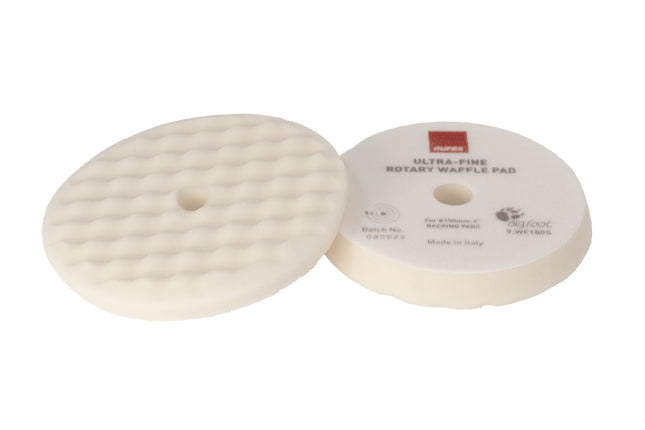 RUPES Waffle Ultra Fine Rotary Foam Polishing Pad 150 165 mm | 9.WF180S