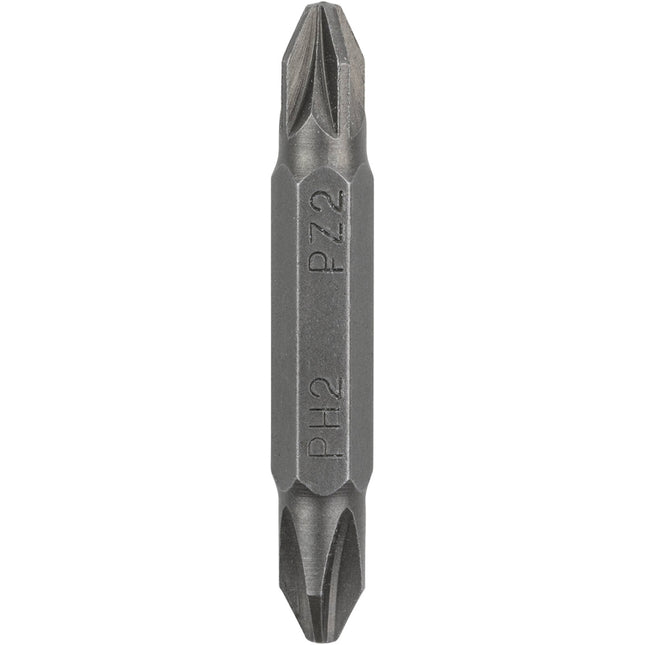 Screwdriver Double Ended Bit 45mm (PH 2 - PZ 2)