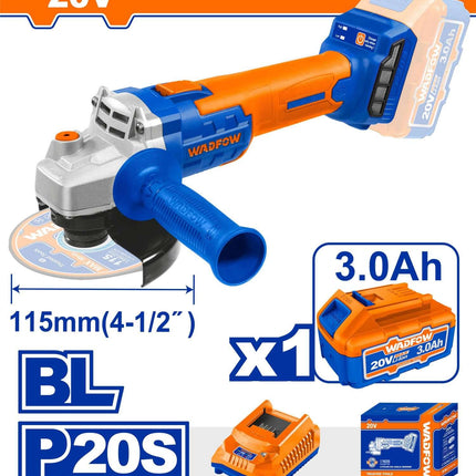 WLAPM21Wadfow طاحونة زاوية لاسلكية