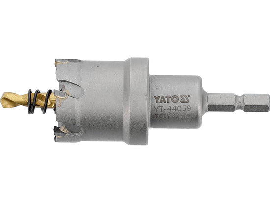 YT-44059Yatoمنشار حفر TCT من YATO للمعادن 32 ملم احترافي كربيد