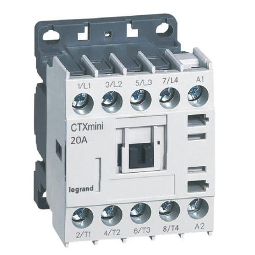 417144Legrandمنقطع التيار الكهربائي Legrand CTX3 Mini 4P 16A 110V AC