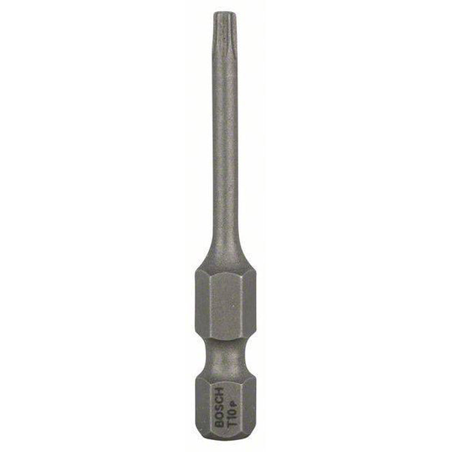 Screwdriver Bit T10 Extra-Hard Head 49mm 1/4" E6.3 Shank