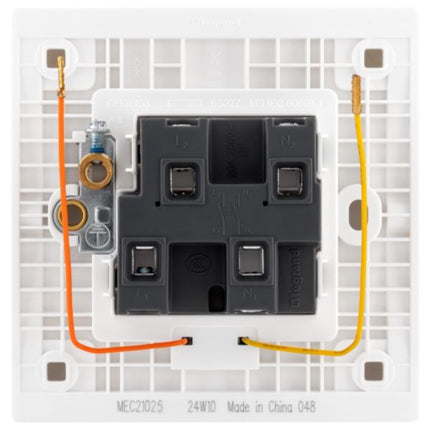 MEC21025RGLegrandمفتاح أوبريا أحادي 20A ثنائي القطب مع مؤشر LED ذهبي وردي